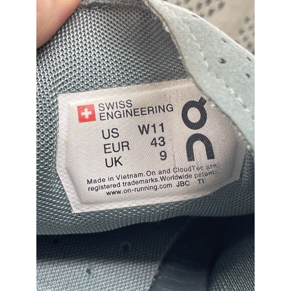 On Cloud Helion Cloudtec Swiss Engineering Women's Running Shoes Size 11 - Picture 11 of 12